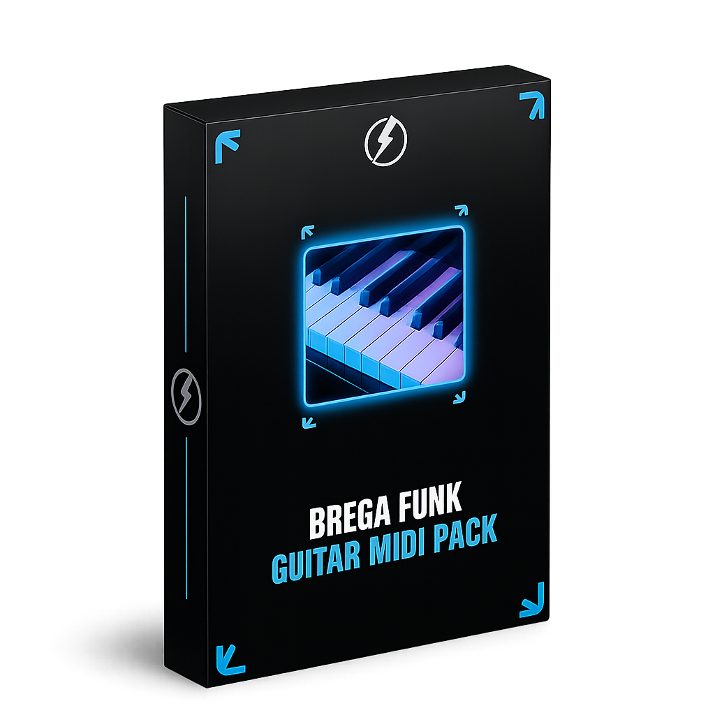 PACK MIDI GUITARRA BREGA FUNK – 10 VARIAÇÕES EXCLUSIVAS